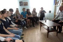 Творческая встреча с художником С. Кузнецовым