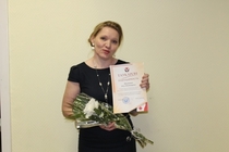 Никитина Ольга Владимировна Заведующая отделом обработки и комплектования награждена благодарностью от Министерства Культуры